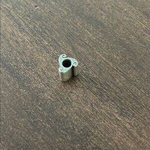 Silver Together Forever Scroll Charm